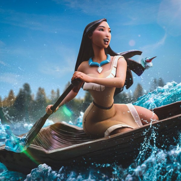 Statuetta Disney 1/10 Art Scale Pocahontas 23 cm