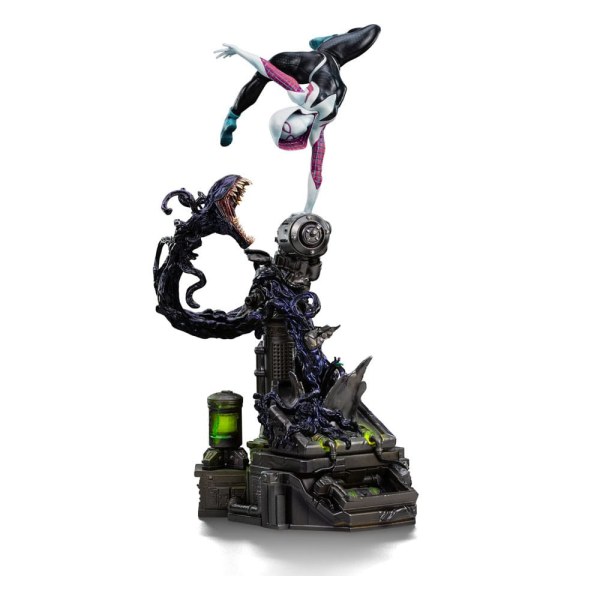 Statuetta Spider-Man vs Villains 1/10 Art Scale Ghost Spider Diorama 34 cm