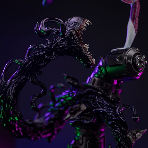 Statuetta Spider-Man vs Villains 1/10 Art Scale Ghost Spider Diorama 34 cm