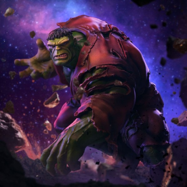 Statuetta Marvel 1/10 BDS Art Scale Infinity Gauntlet Hulk Diorama 25 cm
