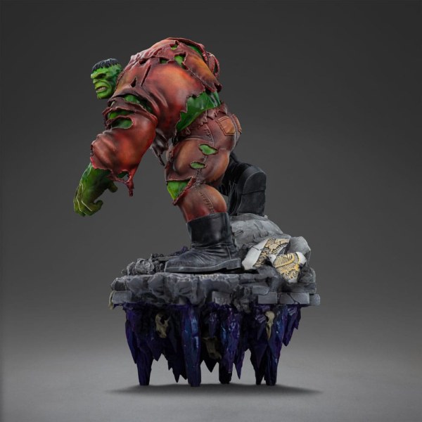 Statuetta Marvel 1/10 BDS Art Scale Infinity Gauntlet Hulk Deluxe Diorama 32 cm