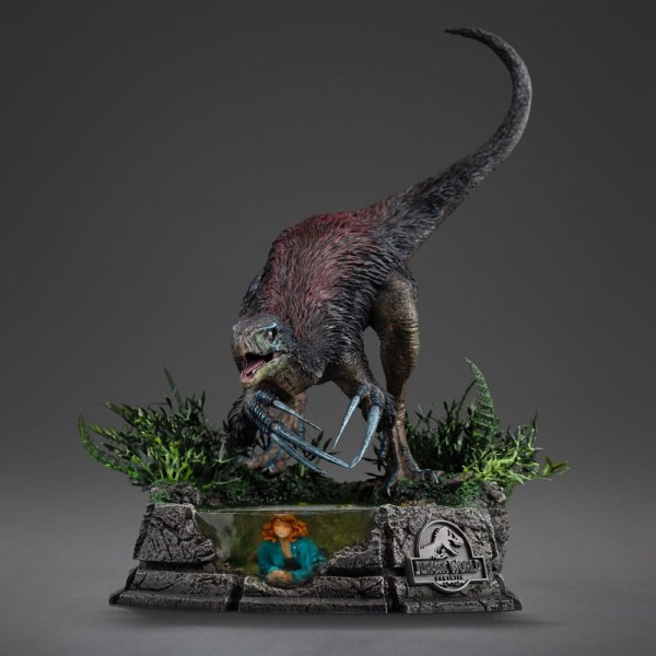 Jurassic World: statuetta Dominion 1/20 Demi Art Scale Therizinosaurus 29 cm