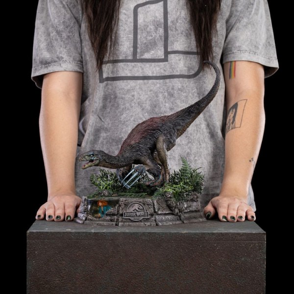 Jurassic World: statuetta Dominion 1/20 Demi Art Scale Therizinosaurus 29 cm
