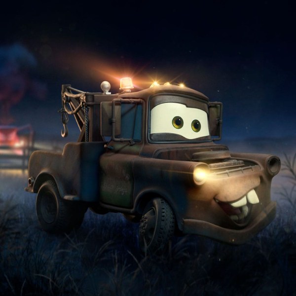 Statuetta Cars 1/10 Art Scale Tow Mater 17 cm