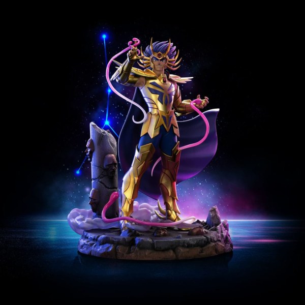 Statuetta Saint Seiya 1/10 Art Scale Cancer Deathmask 23 cm