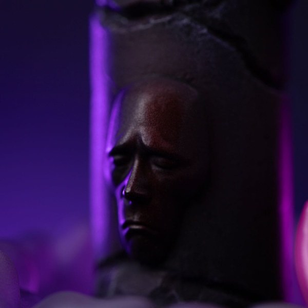 Statuetta Saint Seiya 1/10 Art Scale Cancer Deathmask 23 cm