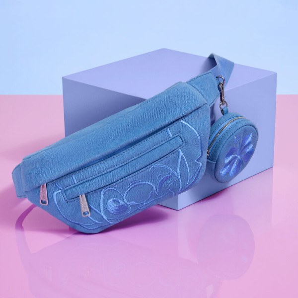 Borsa da cintura con portamonete Stitch Ohana - DISNEY LOUNGEFLY