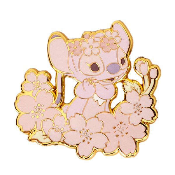 Spilla Mystery Box Stitch & Angelo Cherry Blossom - DISNEY LOUNGEFLY