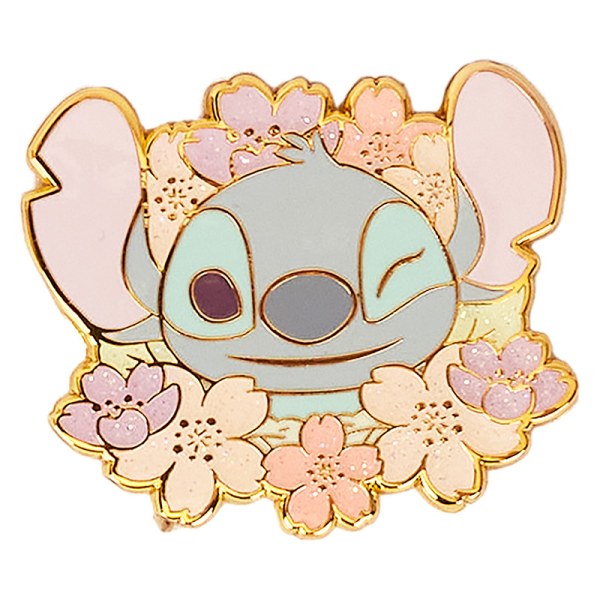 Spilla Mystery Box Stitch & Angelo Cherry Blossom - DISNEY LOUNGEFLY