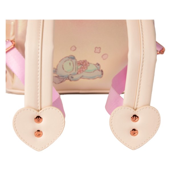 Mini zaino Stitch & Angel Cherry Blossom Heart - DISNEY LOUNGEFLY