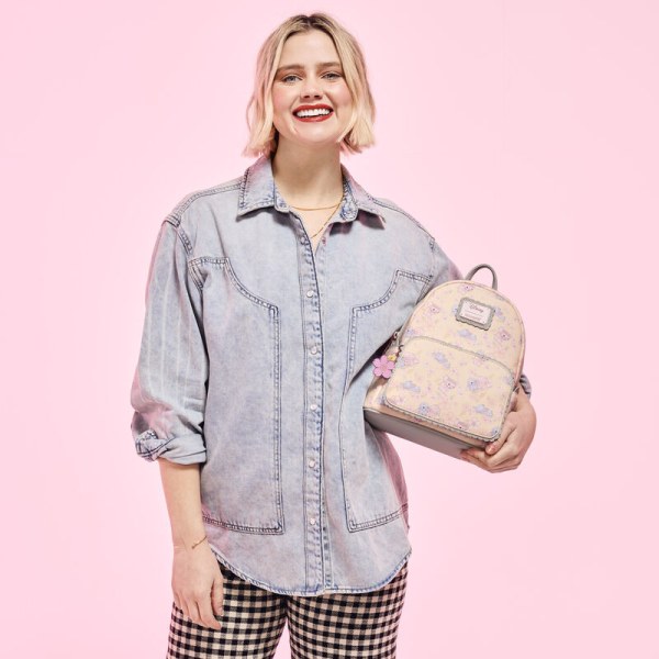 Mini zaino Stitch & Angelo Cherry Blossom - DISNEY LOUNGEFLY