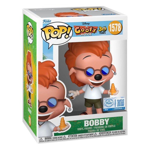 Paperino e Max POP! 1578 Disney Figurina in vinile Bobby Zimuruski 9 cm
