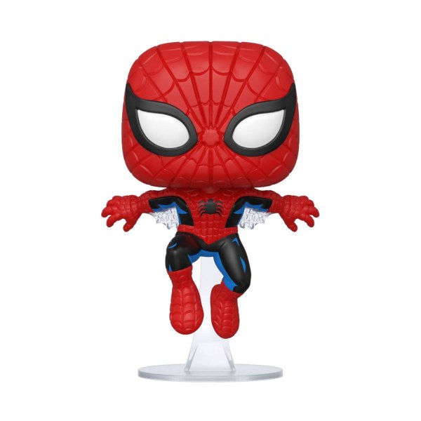 Marvel 80th POP! 593 Marvel Figurina in vinile Spider-Man (prima apparizione) 9 cm