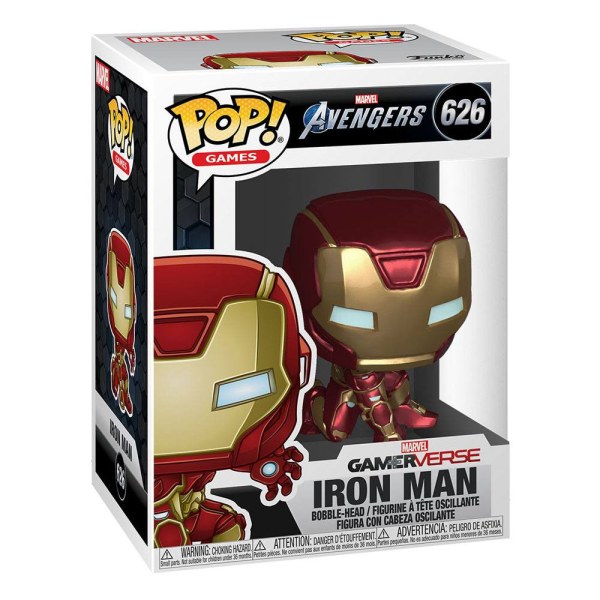 Marvel's Avengers (videogioco 2020) POP! 626 Marvel Vinyl Figure Iron Man 9 cm
