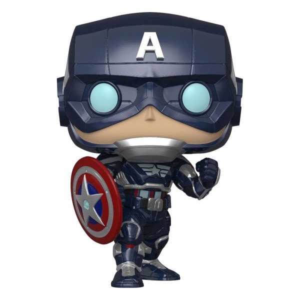 Marvel's Avengers (videogioco 2020) POP! 627 Marvel Vinyl Figure Capitano America 9 cm