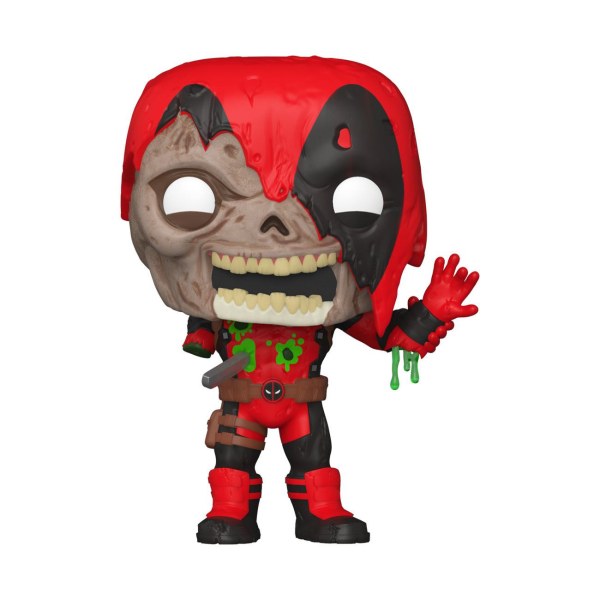 Marvel Figura POP! 671 Vinile Zombie Deadpool 9 cm