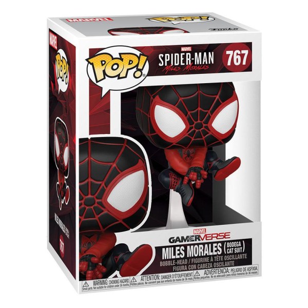 Marvel's Spider-Man POP! 767 Games Figurina in vinile Miles Morales Bodega Suit 9 cm