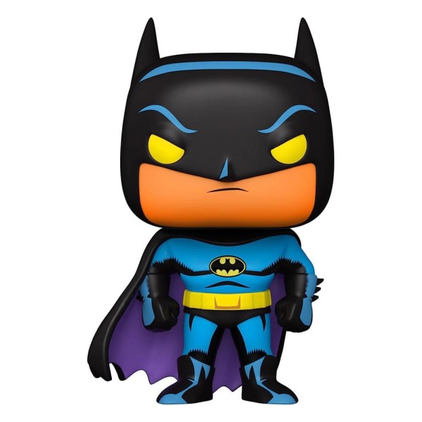 DC Comics Serie POP! 369 Heroes Figura in vinile Batman(Black Light) 9 cm