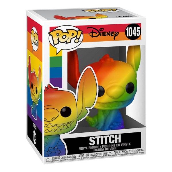 Lilo & Stitch POP! 1045 Pride Figura in vinile Stitch (RNBW) 9 cm
