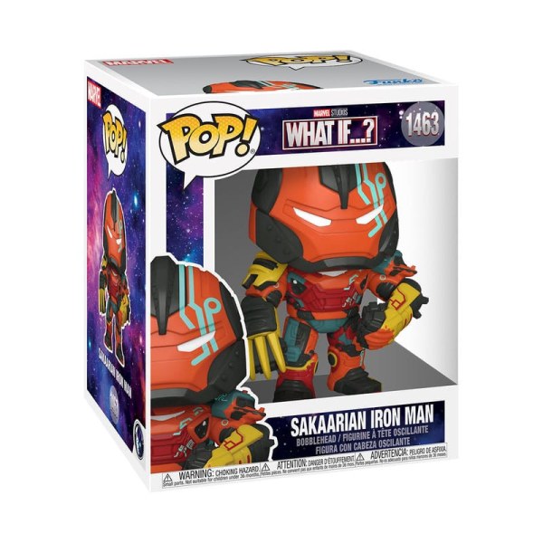 E se...? POP! 1463 Animazione Vinile Oversized Sakaarian Iron Man 15 cm