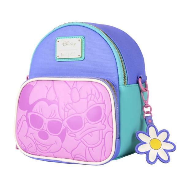 Zaino convertibile borsa a tracolla Paperina & Minnie - DISNEY LOUNGEFLY Paperina 85° anniversario