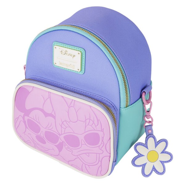 Zaino convertibile borsa a tracolla Paperina & Minnie - DISNEY LOUNGEFLY Paperina 85° anniversario