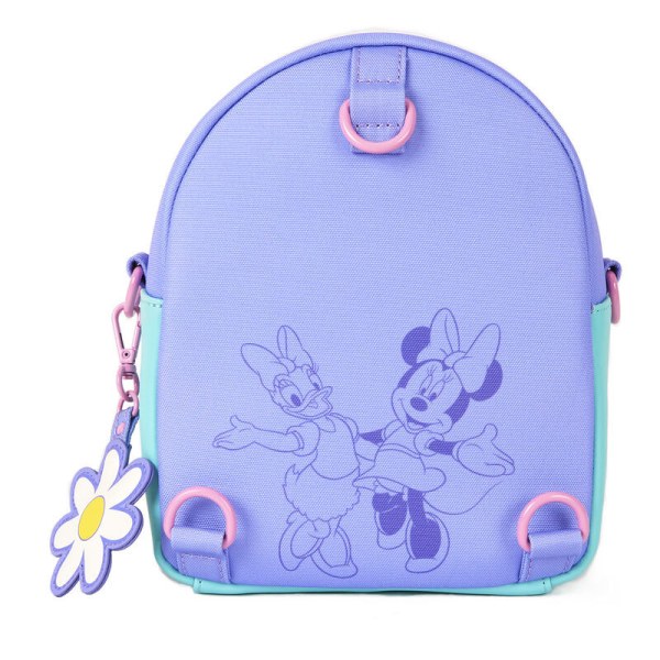 Zaino convertibile borsa a tracolla Paperina & Minnie - DISNEY LOUNGEFLY Paperina 85° anniversario