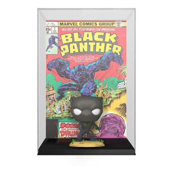Marvel POP! 18 Fumetto Copertina Vinile Figura Black Panther 9 cm