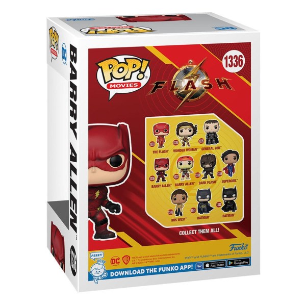 The Flash POP! 1336 Film Figurina in vinile Barry Allen 9 cm