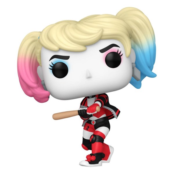 DC Comics: Harley Quinn Takeover POP! 451 Heroes Figura in vinile Harley con pipistrello 9 cm