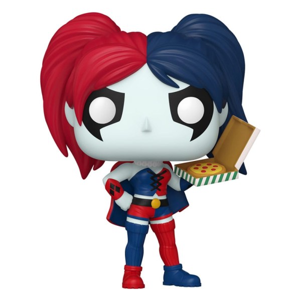 DC Comics: Harley Quinn Takeover POP! 452 Heroes Figura in vinile Harley con pizza 9 cm
