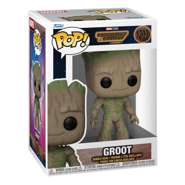 Guardiani della Galassia Vol. 3 POP! 1203 Figura in vinile Groot 9 cm