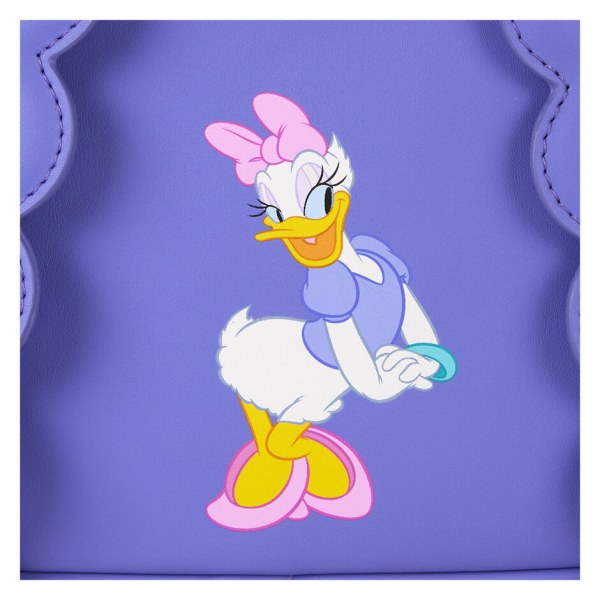 Mini zaino Daisy Plush - DISNEY LOUNGEFLY Daisy 85° Anniversario