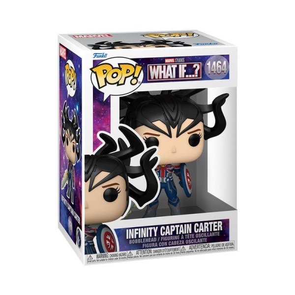 E se...? POP! 1464 Animation Figurina in vinile Infinity Captain Carter 9 cm