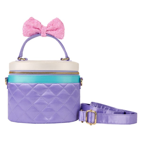 Borsa a tracolla acolchada con lentejuelas - DISNEY LOUNGEFLY Daisy 85° anniversario