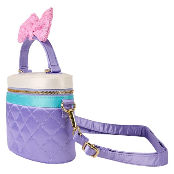 Borsa a tracolla acolchada con lentejuelas - DISNEY LOUNGEFLY Daisy 85° anniversario