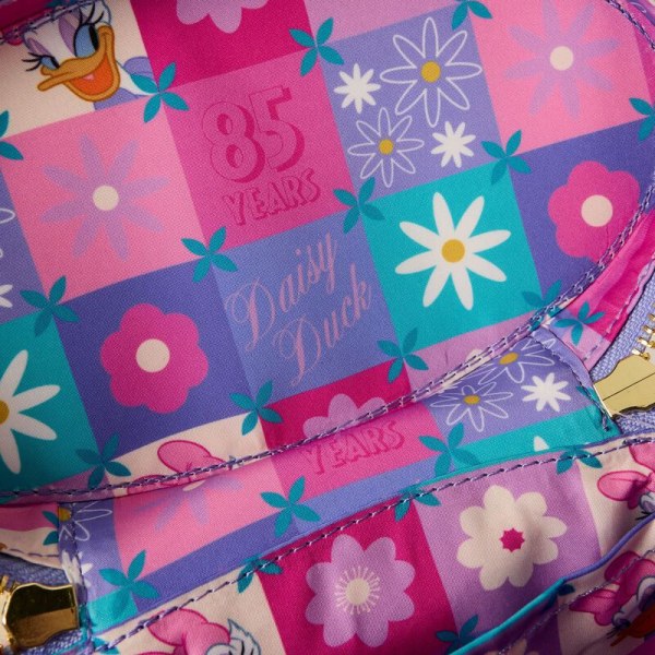 Borsa a tracolla acolchada con lentejuelas - DISNEY LOUNGEFLY Daisy 85° anniversario
