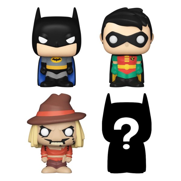 DC pack 4 figurine Bitty POP! Vinile Batman 2,5 cm