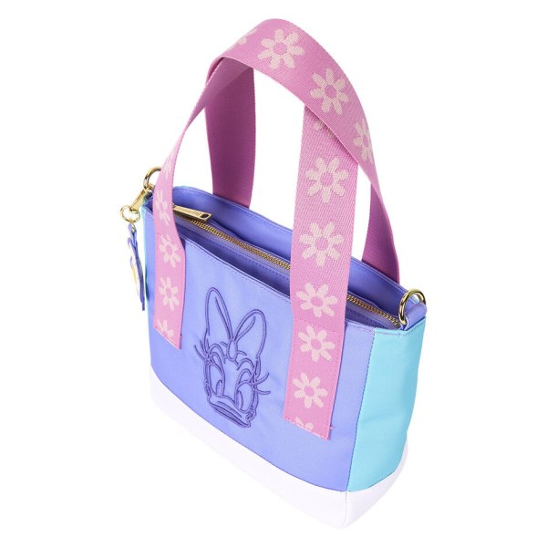 Mini Sac Tote Nylon - DISNEY LOUNGEFLY Daisy 85° Anniversario