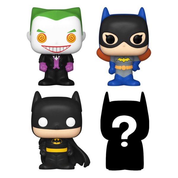 DC pack 4 Bitty POP figurine! Vinile The Joker 2,5 cm
