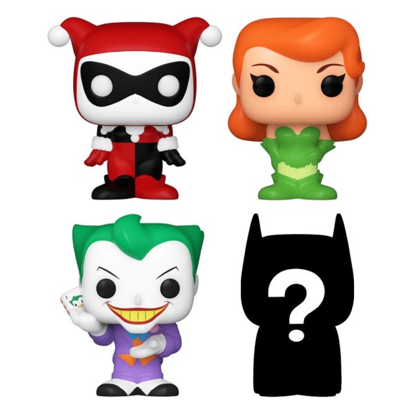 DC pack 4 statuette Bitty POP! Vinile Harley Quinn 2,5 cm