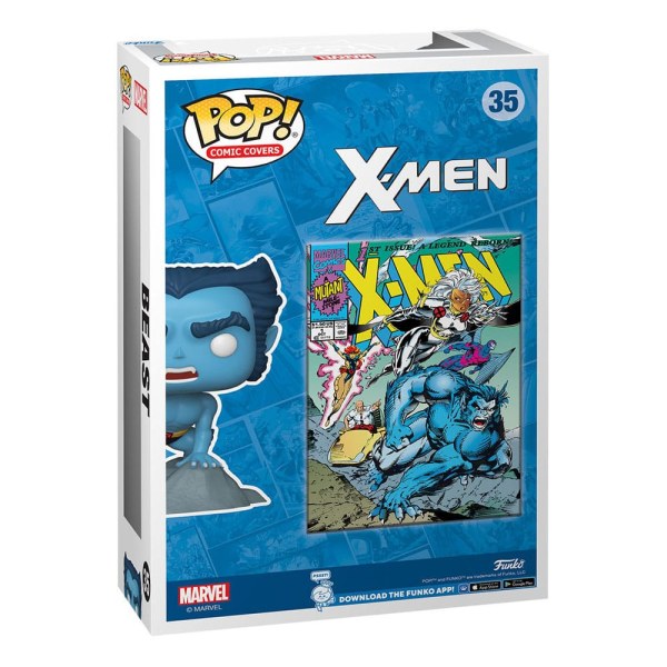 Marvel POP! Figura in vinile con copertina a fumetti X-Men n. 1 (Bestia) 9 cm