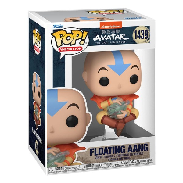 Avatar: The Last Airbender POP! 1439 Figura in vinile di animazione Aang galleggiante 9 cm