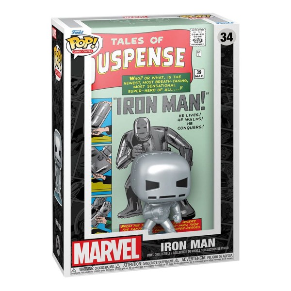 Marvel POP! 34 Fumetto Copertina Vinile Figura Tales of Suspense #39 9 cm