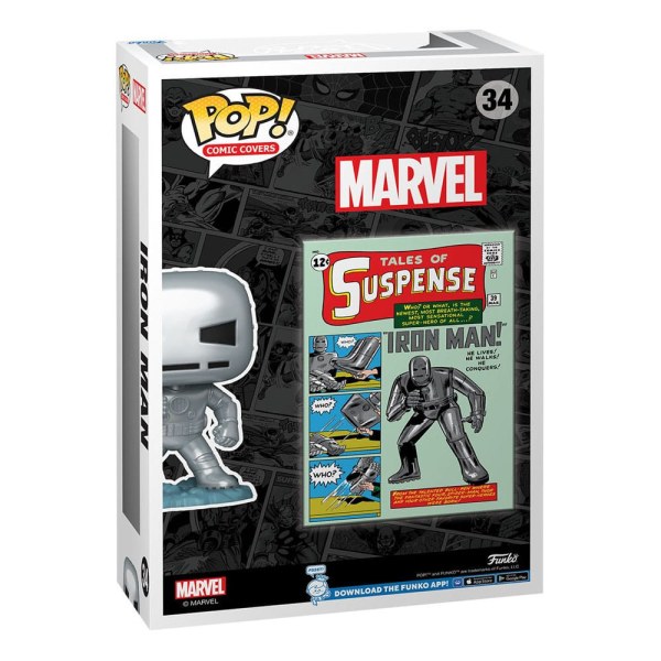 Marvel POP! 34 Fumetto Copertina Vinile Figura Tales of Suspense #39 9 cm