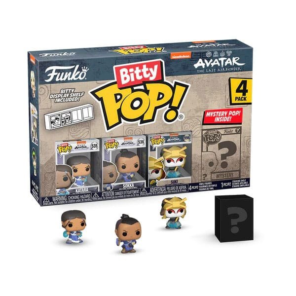 Avatar the Last Airbender 4-Pack Bitty POP! Vinyl Katara 1 pollice Figure
