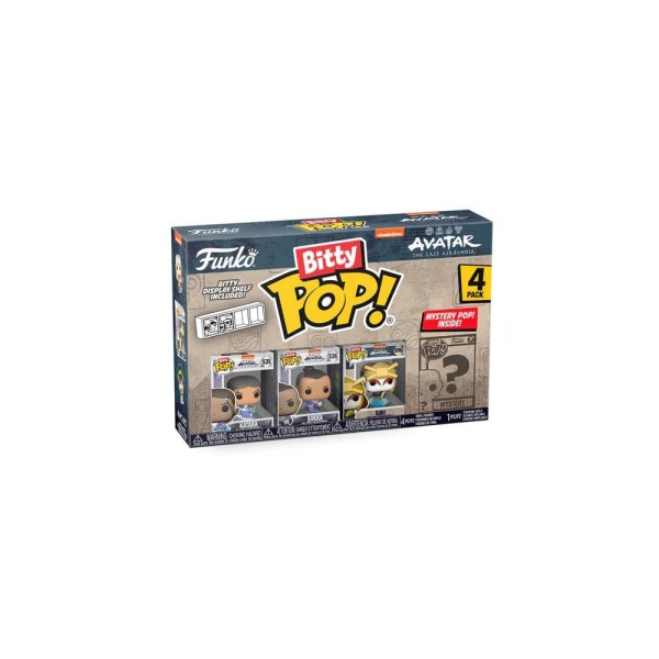 Avatar the Last Airbender 4-Pack Bitty POP! Vinyl Katara 1 pollice Figure