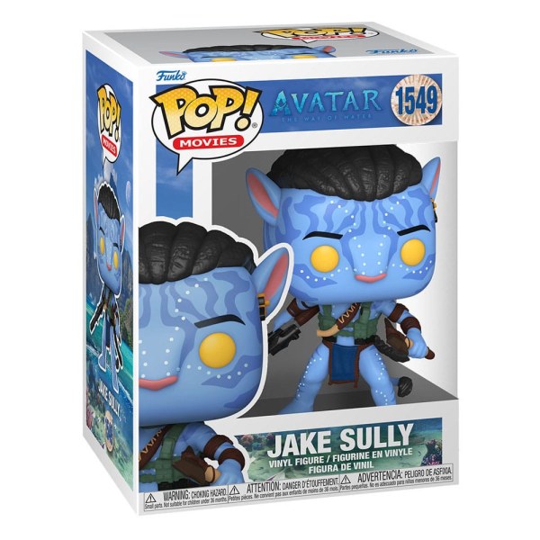 Avatar: The Way of Water POP! 1549 Film Vinyl Figure Jake Sully (Battaglia) 9 cm