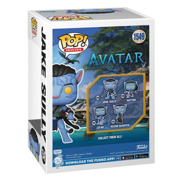 Avatar: The Way of Water POP! 1549 Film Vinyl Figure Jake Sully (Battaglia) 9 cm