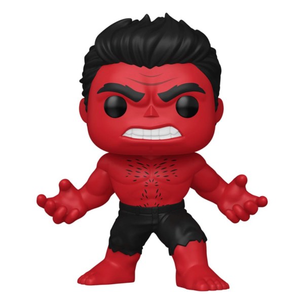 Capitano America Il Coraggio Di Una Principessa New World Figura Oversized POP! 1368 Vinile Hulk Rosso 15 cm